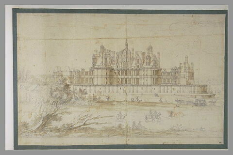 Vue du château de Chambord, image 2/3