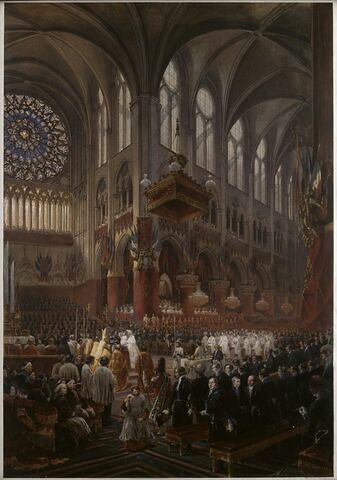Baptême de Son Altesse Royale,  Monseigneur le Comte de Paris, en 1841