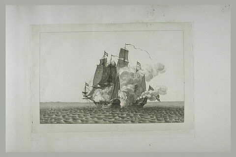 Jean Bart prend à l'abordage une frégate hollandaise, 1675, image 1/1
