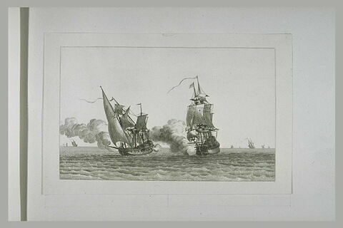 Jean Bart prend un cosaire Saletin à la paix de 1678, image 1/1