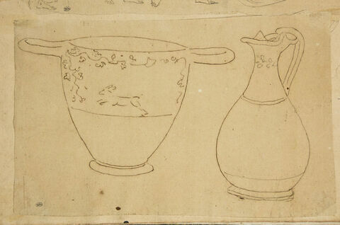 Etudes de vases antiques