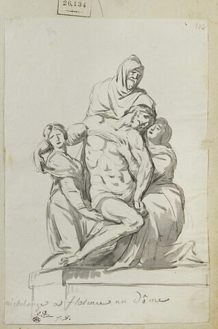 Pietà de Michel-Ange à Florence, image 1/2