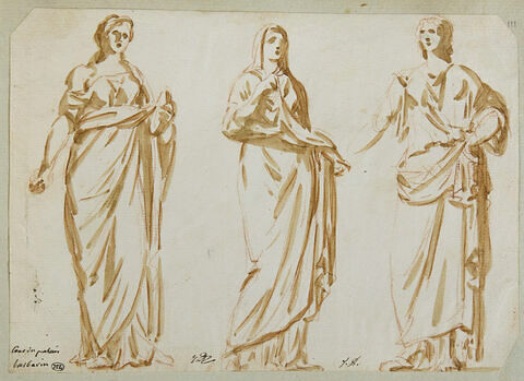 Trois femmes drapées