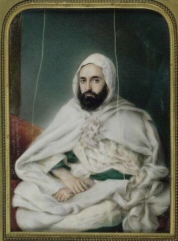Portrait d'Abd-el-Kader : 'Sultan'