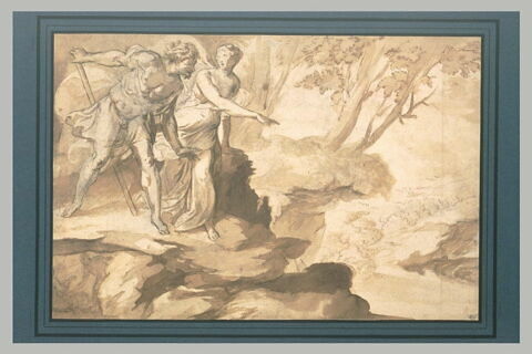Hyante montre à Francus le vallon où elle lui révèlera sa descendance, image 2/2