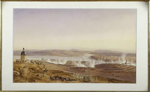 Bataille d'Austerlitz le 2 décembre 1805 à quatre heures du soir