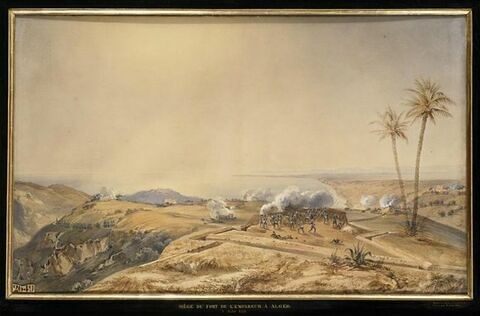 Siège du fort de l'Empereur à Alger le 3 juillet 1830