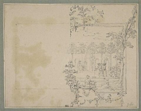 Composition inachevée : un jardin, image 1/2