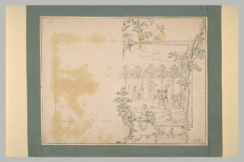 Composition inachevée : un jardin, image 2/2