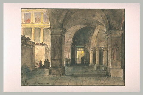 Intérieur d'église à Rome, image 2/2