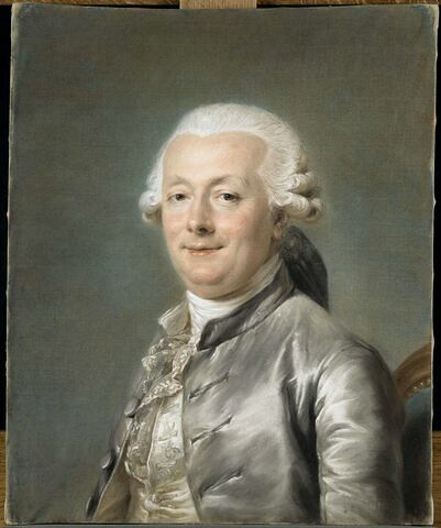 Portrait en buste de Jean-Jacques Bachelier, peintre ( 1724-1806).