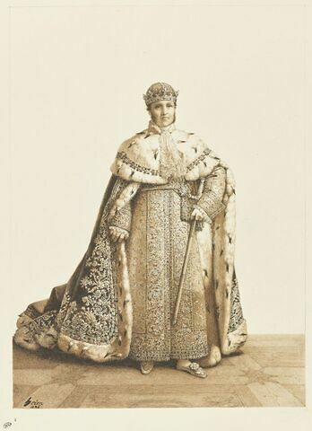 Sacre de Charles X : le duc d'Orléans