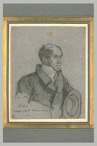 Portrait de M. Lebas, de l'Institut