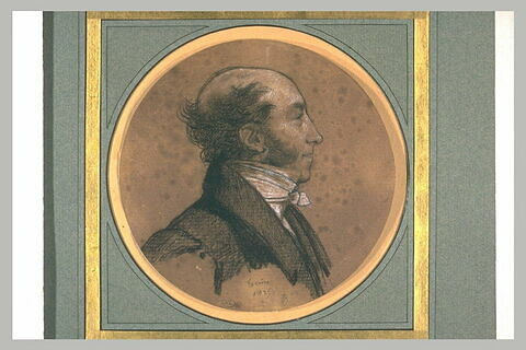Portrait de M. Picot de l'Institut, peintre d'histoire