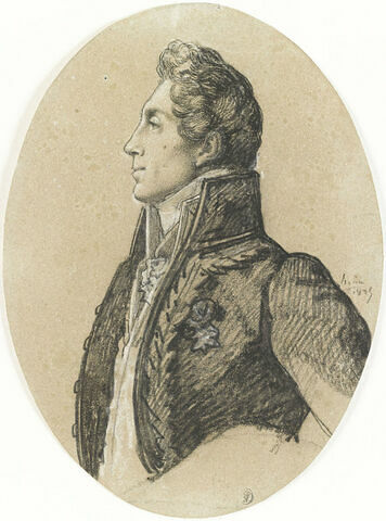 Le Comte Turpin de Crissé, peintre, de l'Institut