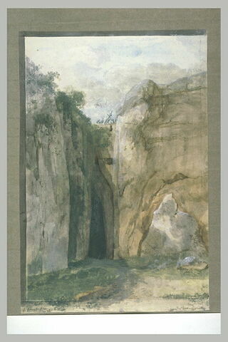 La grotte 'L'oreille de Denys le Tyran' au lieu-dit 'Le Paradis' à Syracuse