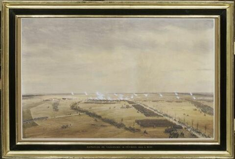 La bataille de Vauchamps, 14 février 1814, à midi