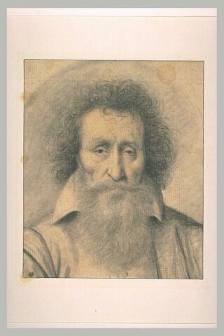Portrait d'un magistrat barbu, vu de face, image 2/2