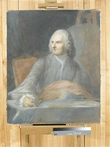 Portrait de Jean Restout, peintre (1692-1768)., image 2/4