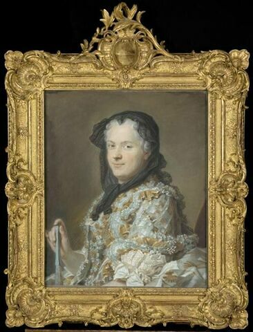 Portrait de Marie Leczinska, reine de France ( 1703-1768)