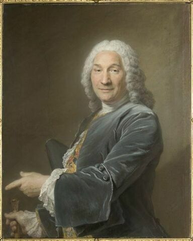 Portrait de René Frémin, sculpteur ( 1672-1744).