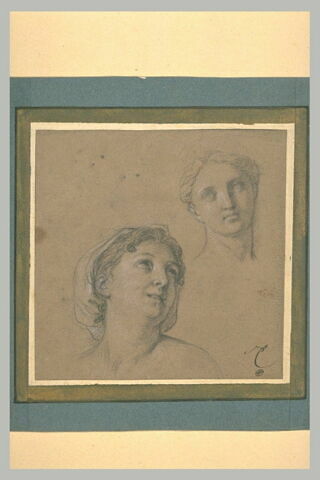 Deux têtes de femmes, image 2/2