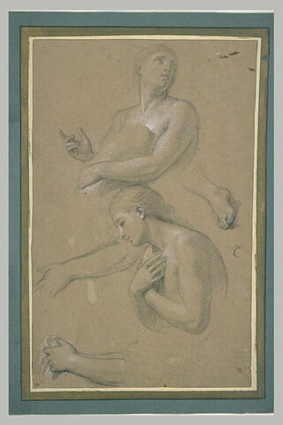 Deux femmes nues, à mi-corps, image 2/2
