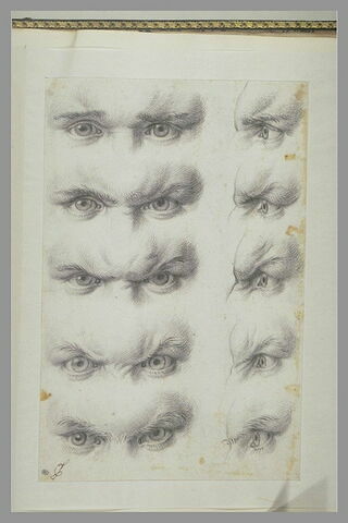 Etudes d'yeux humains, image 2/2