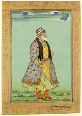 Portrait de Sayyid Mozaffar, image 1/1