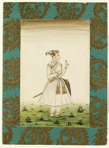 Portrait d'un jeune prince indien, image 1/1