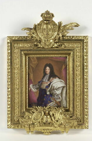 Louis XIV revêtu de ses habits royaux