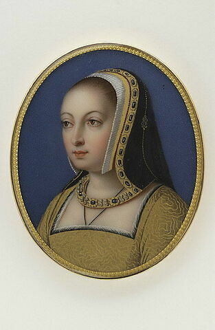 Portrait d'Anne de Bretagne, d'après Jean Bourdichon