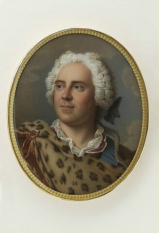 Portrait de Maurice, comte de Saxe, dit le maréchal de Saxe (1696-1750), image 1/1