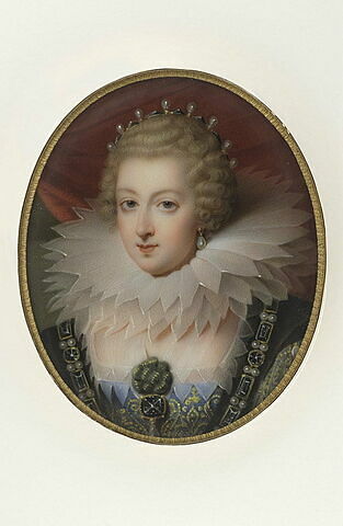 Portrait d'Anne d'Autriche, reine de France (1601-1666)
