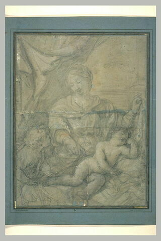 La Vierge avec l'Enfant et le petit saint Jean, image 1/1