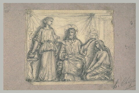 Jésus entre Marthe et Marie