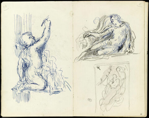 Etudes pour des groupes sculptés, image 1/1