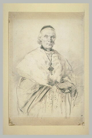 Portrait de Mgr. Mabile, évêque de Versailles