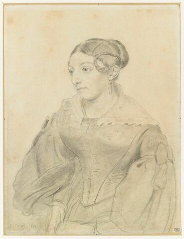 Portrait de Mme Desbrochers, femme du peintre, image 1/2