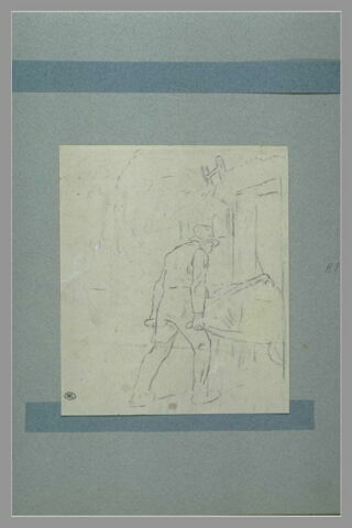 Etude pour 'l'Homme à la brouette' de 1852, image 1/1