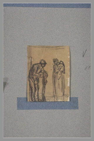 Etude pour 'Le Greffeur' de 1855, image 1/1