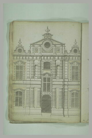 Etude d'architecture : pavillon du fond de la cour à Coulommiers, image 2/2