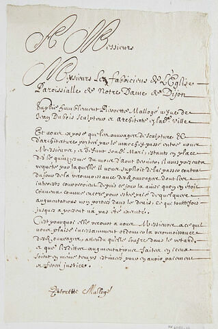 Note manuscrite