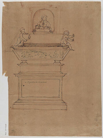 Projet de monument funéraire à San Pietro in Montorio, Rome, image 1/2