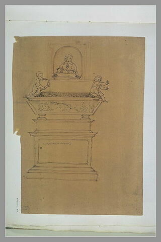 Projet de monument funéraire à San Pietro in Montorio, Rome, image 2/2