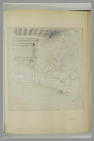 Intérieur mauresque avec un lit, image 1/1
