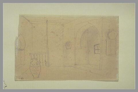 Intérieur arabe avec une alcôve, image 1/1