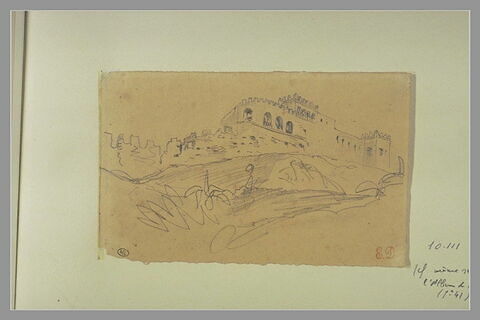 Palais et forteresse en haut d'une colline, image 1/1