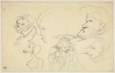 Têtes caricaturales, image 1/2