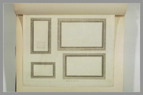Vieillard et soldat en costume ancien et femme de profil, image 2/2